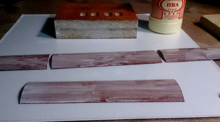 Оклеивание шпоном