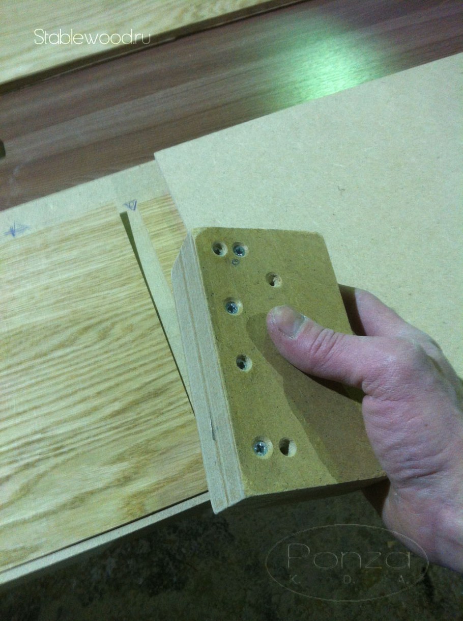 Нарезка шпона