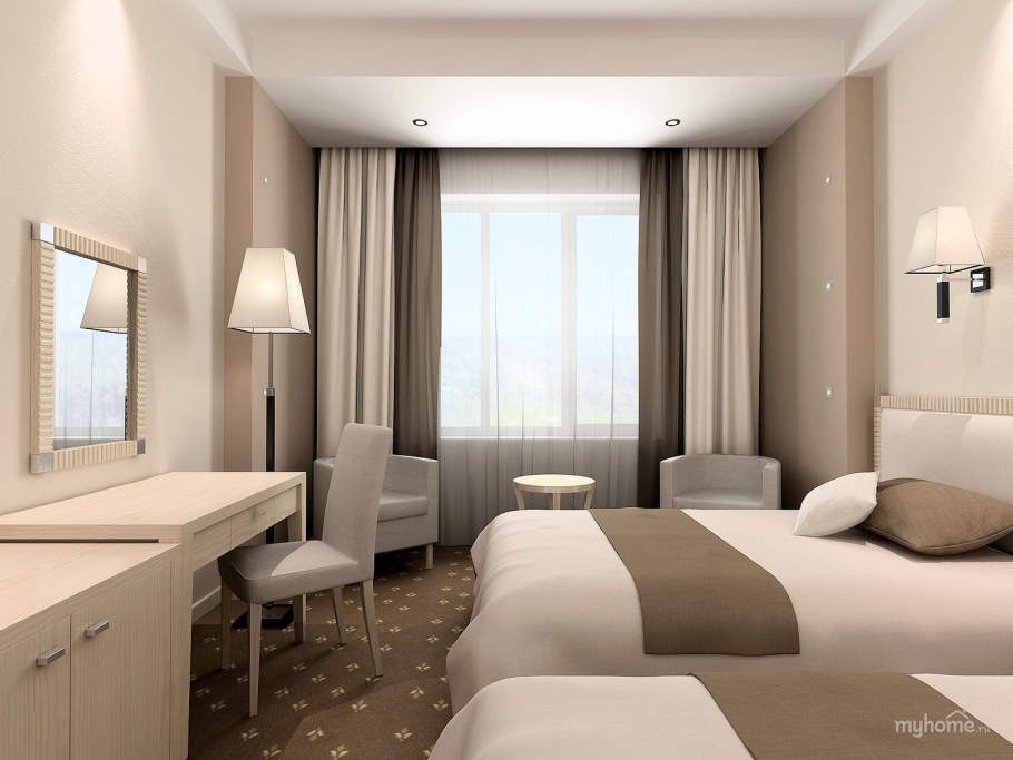 Интерьер гостиничного номера