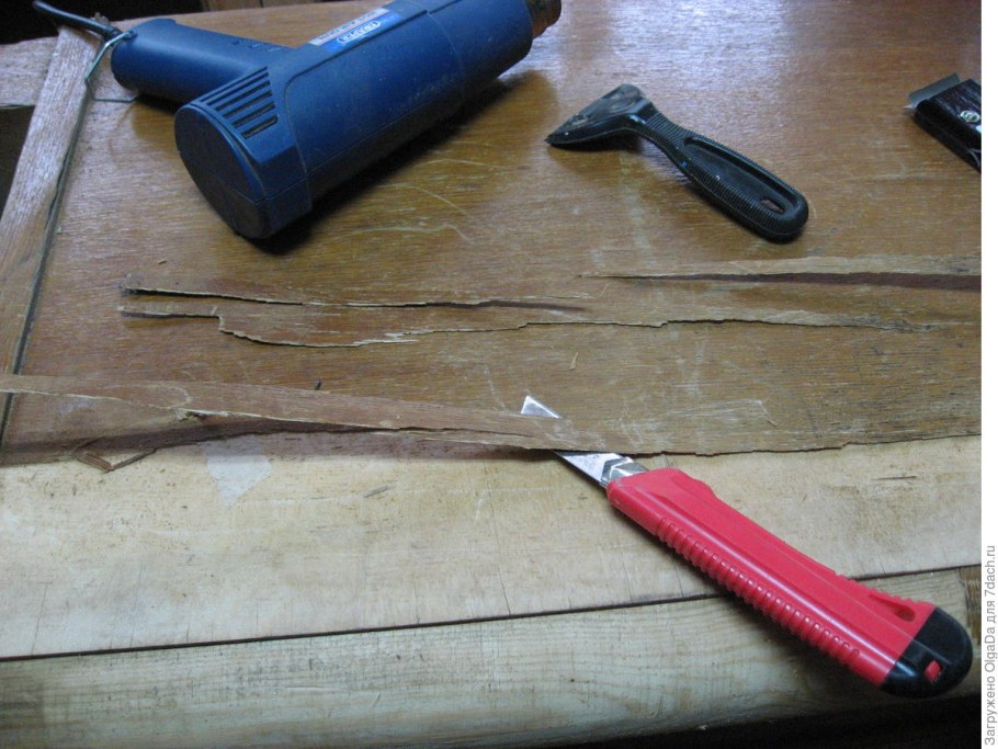 Инструмент для снятия шпона
