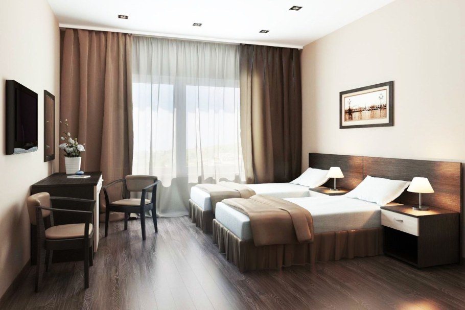 Интерьер номера в гостинице