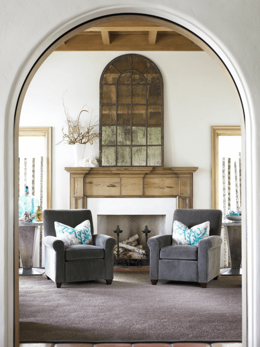 Арочные окна в интерьере