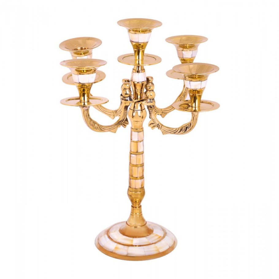 Подсвечник на 5 свечей Лефард
