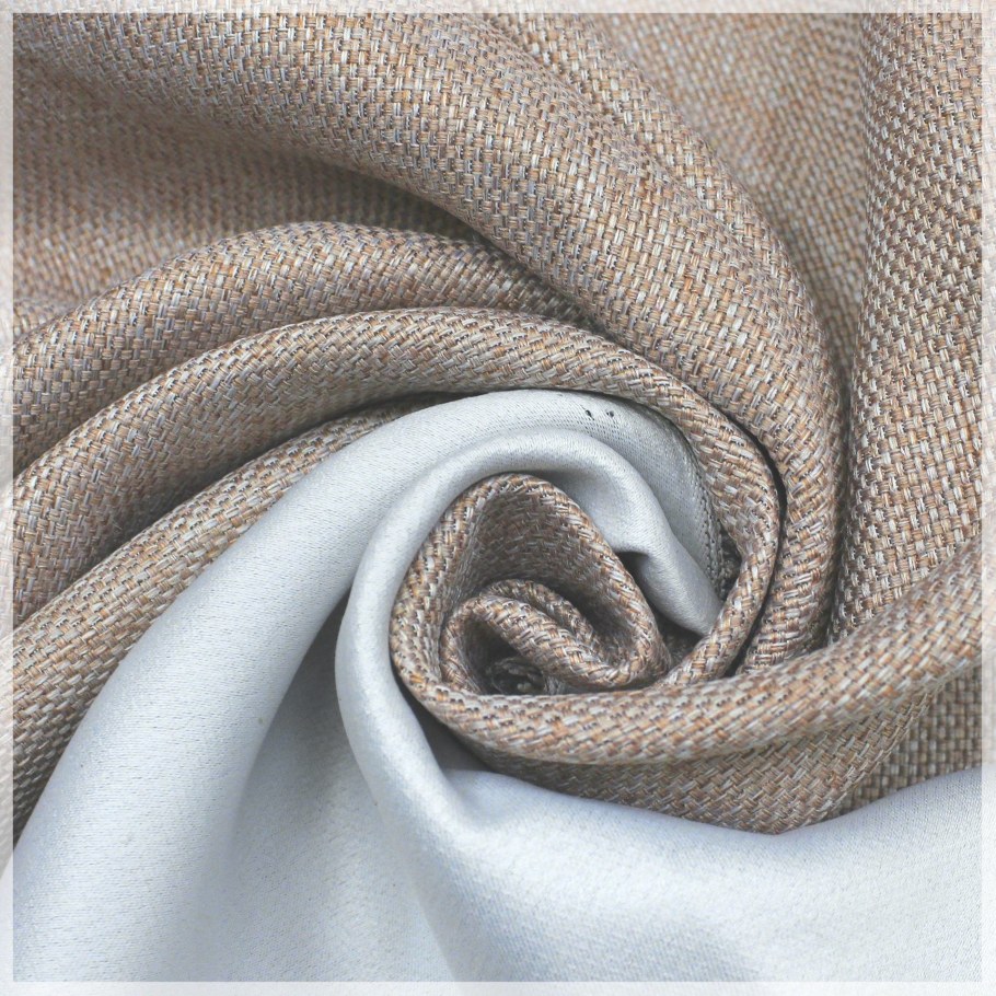 Блэкаут лен рогожка Ровена