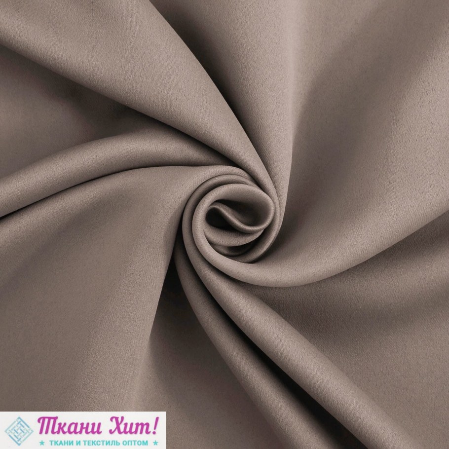 Блэкаут однотонный премиум « капучино