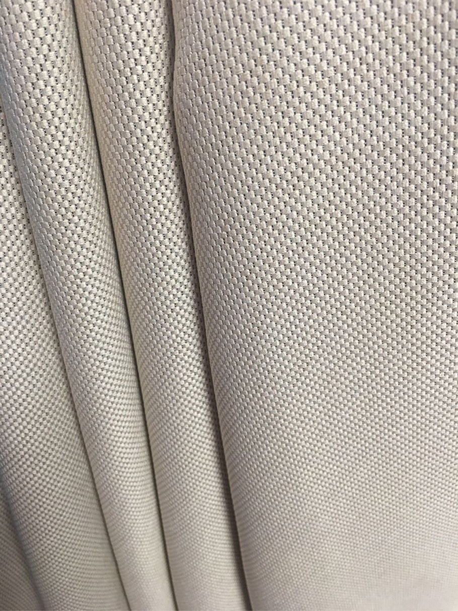 Блэкаут Ровена лен рогожка жемчужный