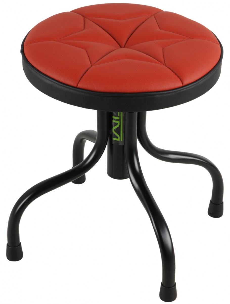 Стул для пианино желтый