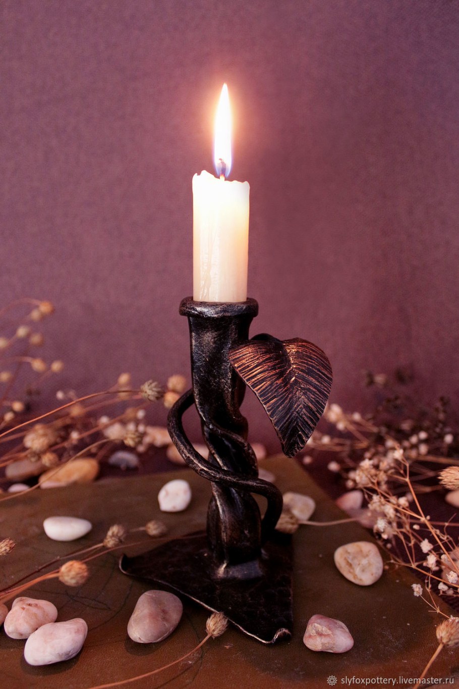 Подсвечник ручной