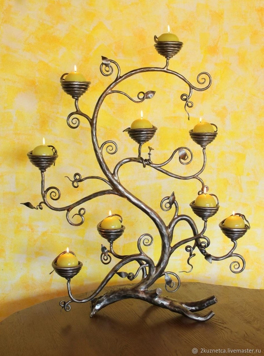 Канделябр кованый