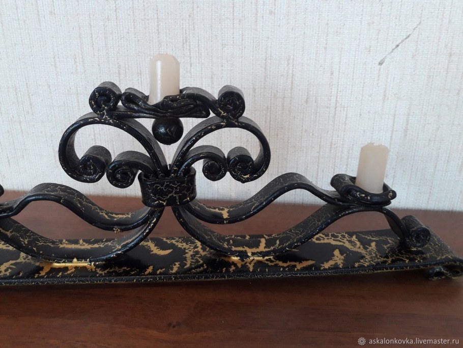 Кованые подсвечники