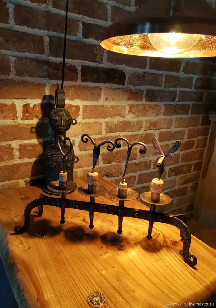 Канделябр кованый