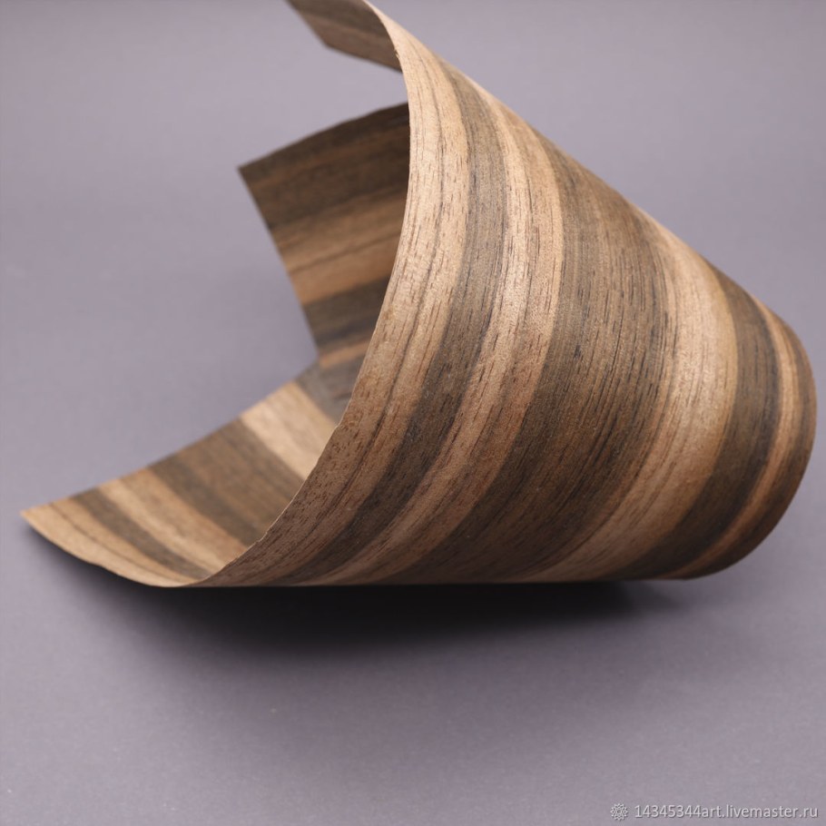 Макассар шпон натуральный