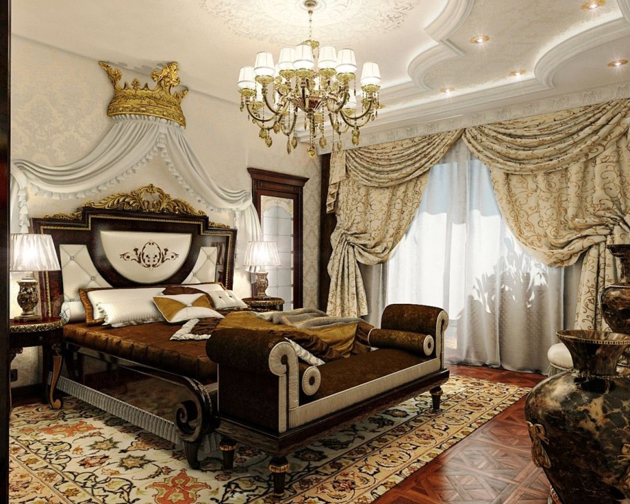 Спальня в стиле Ампир