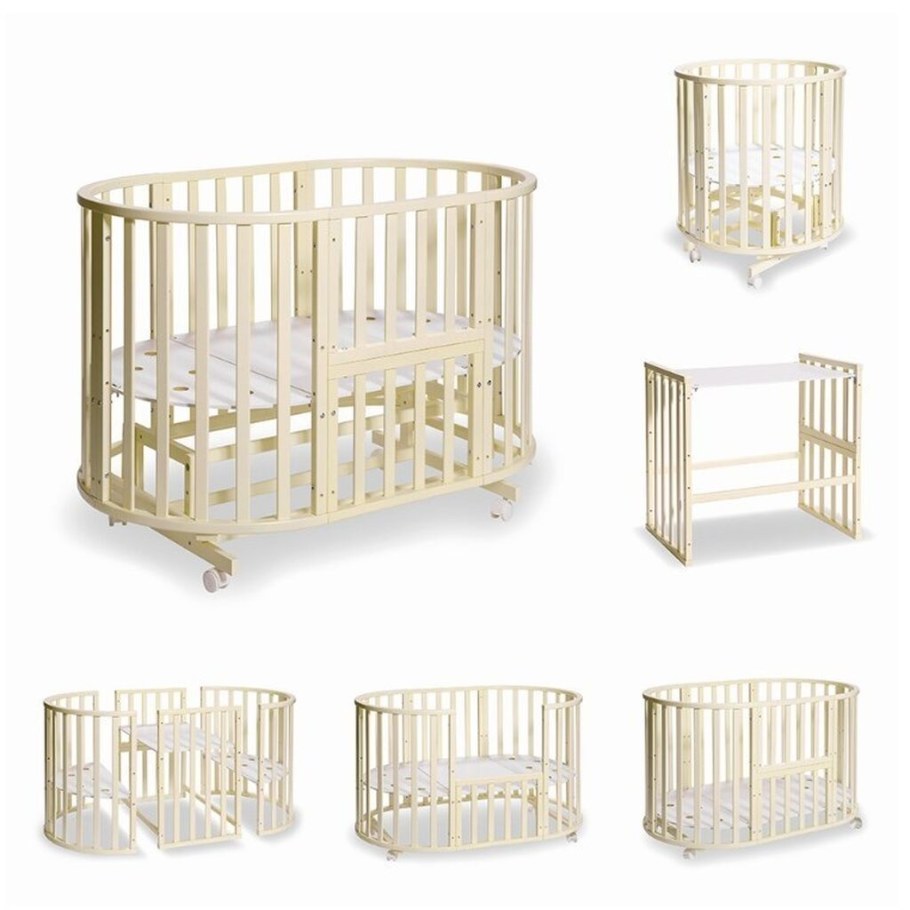 Кровать детская Северная звезда 9в1 круг-овал