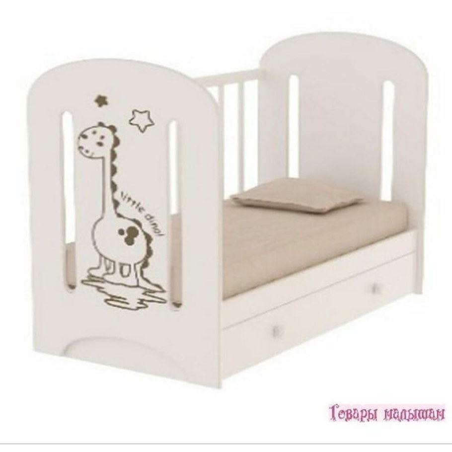 Кровать Dino маятник ящик