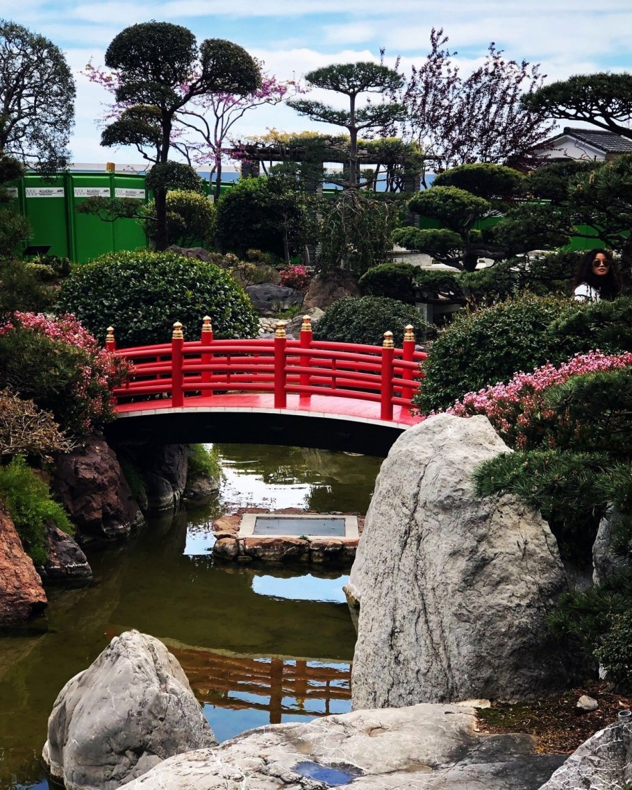 Японский сад Монако