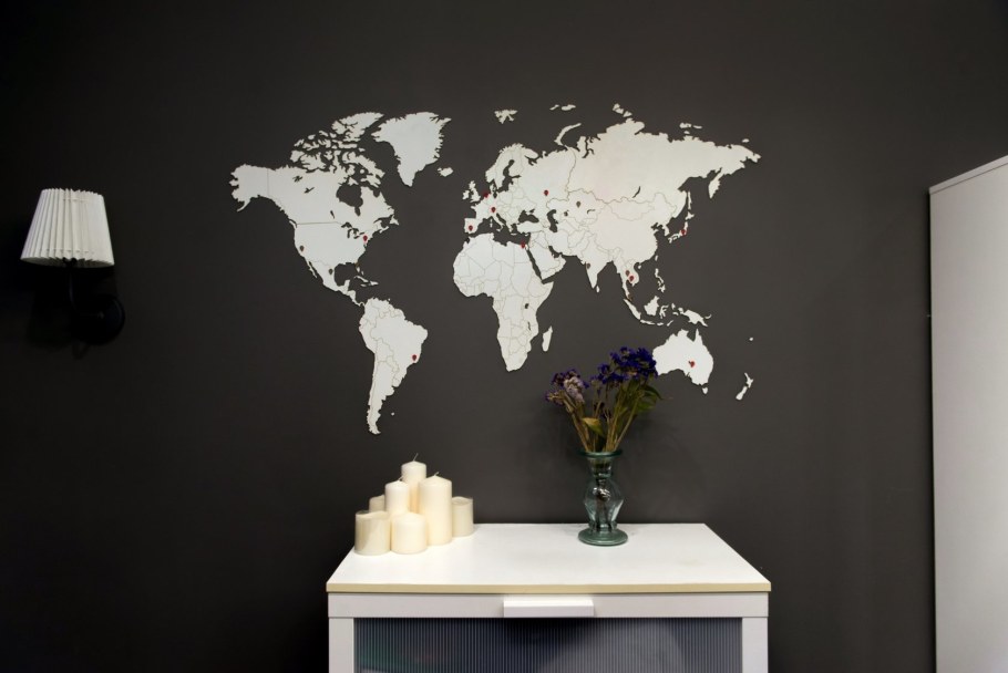 World Map Wall decoration 130см 78см
