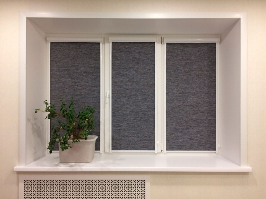 Кассетные рольшторы блэкаут