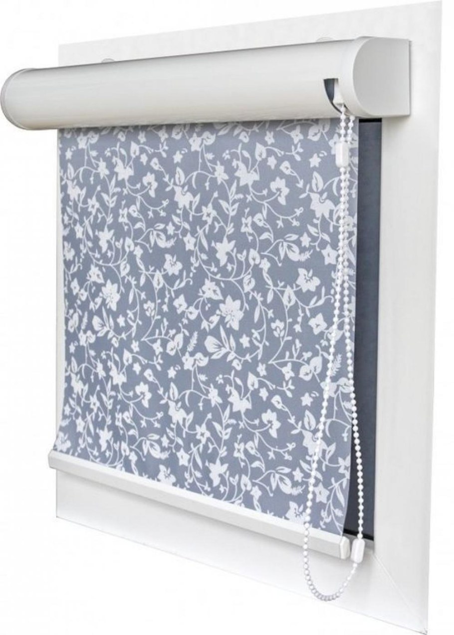 Штора рулонная мини Белост