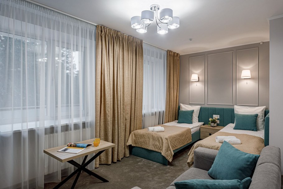 Номера в санаторий Юность корпус Лесной