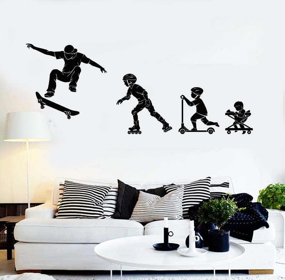 Наклейки на стену для подростков