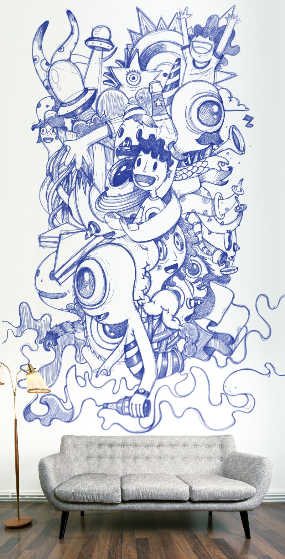 Зарисовки на стене