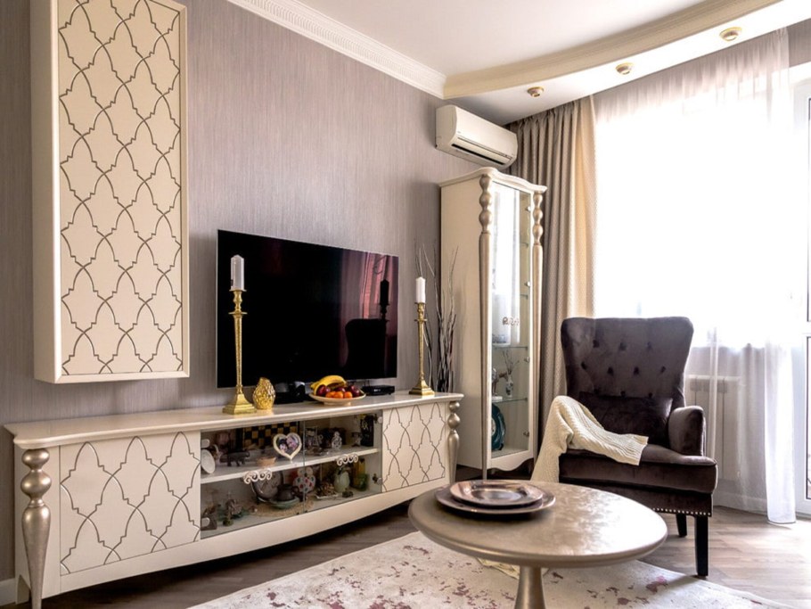 Гостиная ар деко Амели