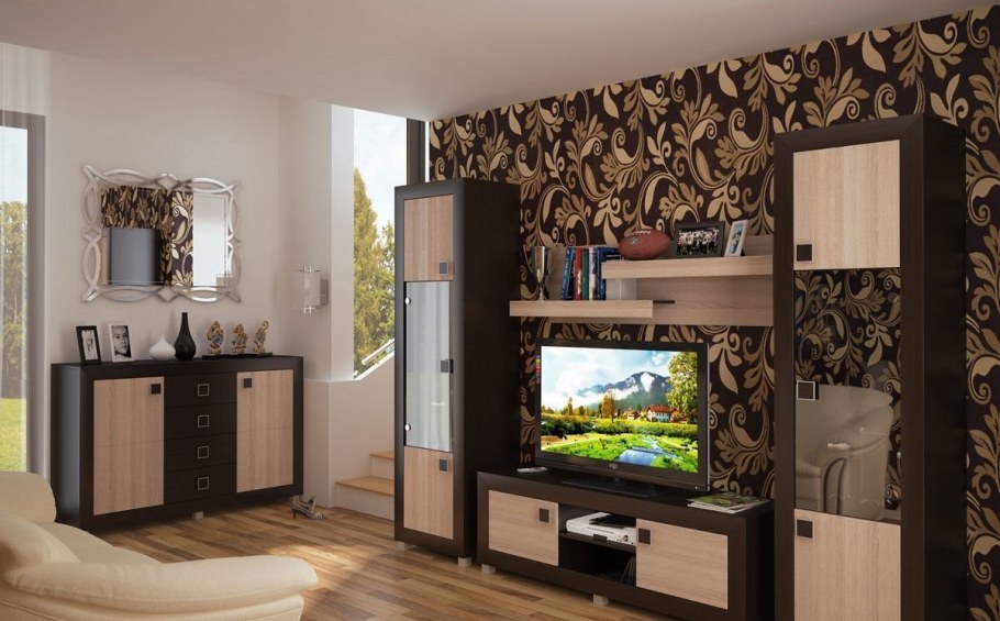 Стенка янтарь БЕЛДРЕВ