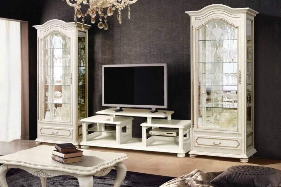 Шкаф с витриной Давиль мм-126-54