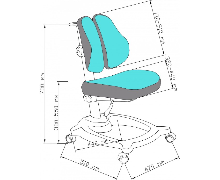 Детское кресло pittore FUNDESK