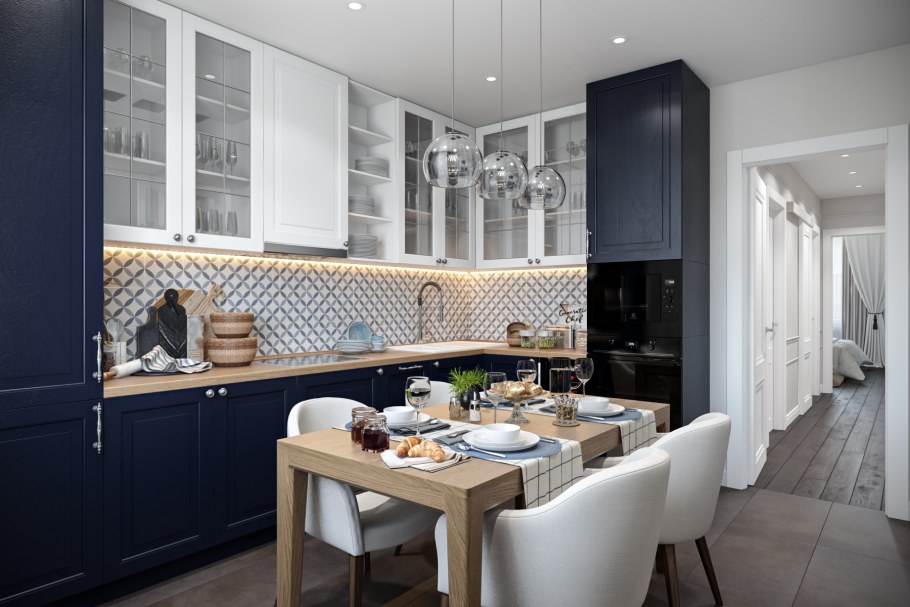 Кухня Неоклассика Сканди