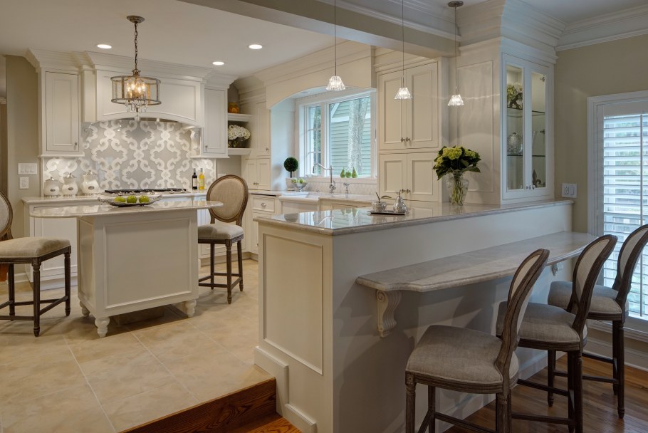 Кухня в классическом американском стиле