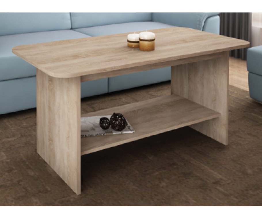 Стол дуб сонома с черными ножками