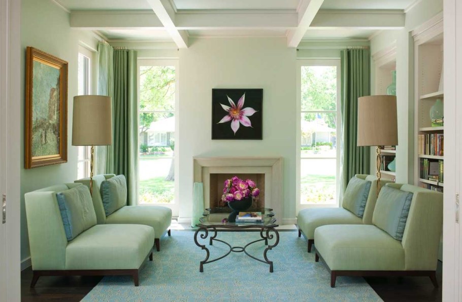 Асимметричная композиция комнаты