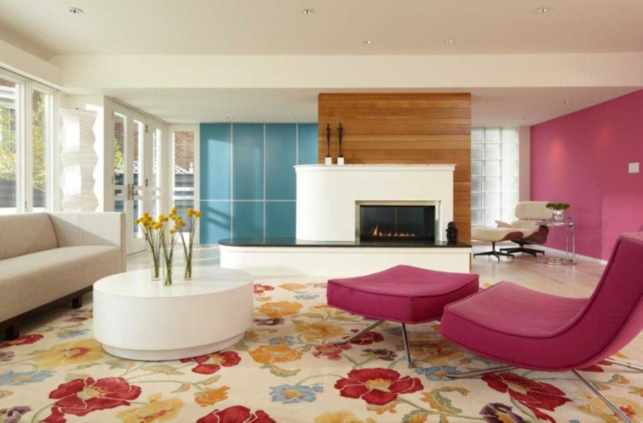 Симметричная композиция в интерьере