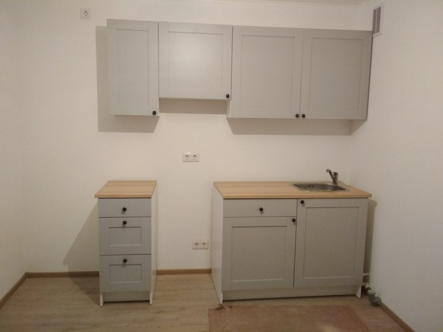 Кухня КНОКСХУЛЬТ икеа в интерьере