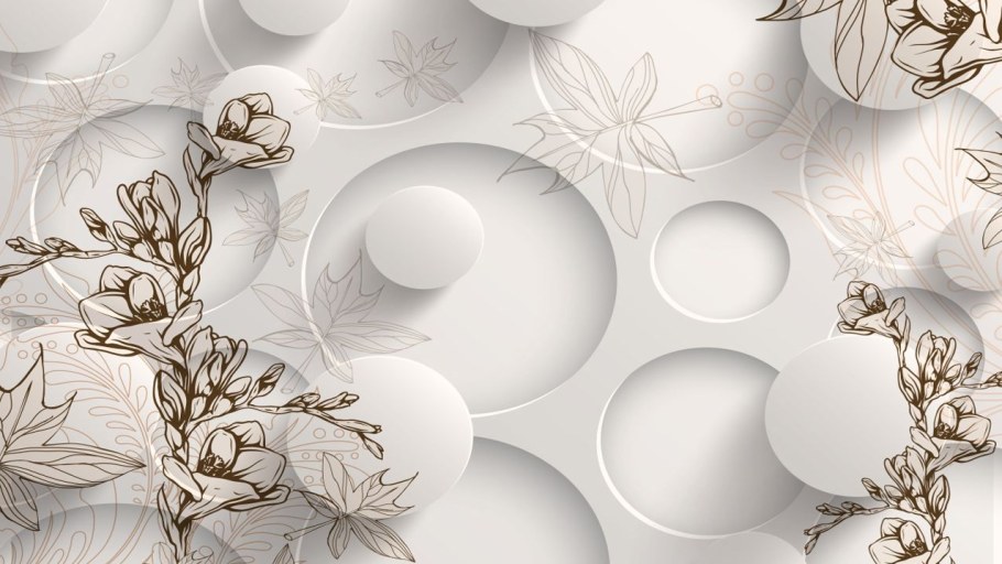 Объемные обои для стен