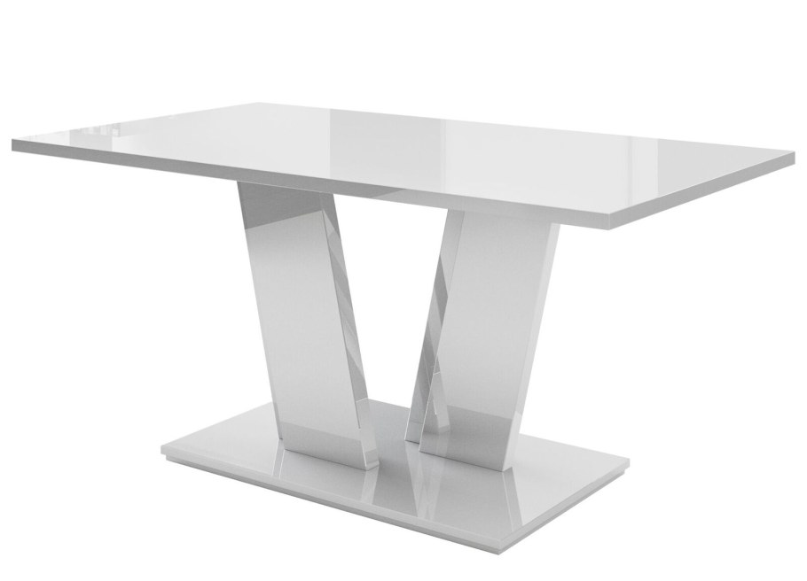 Стол белый глянец БТС