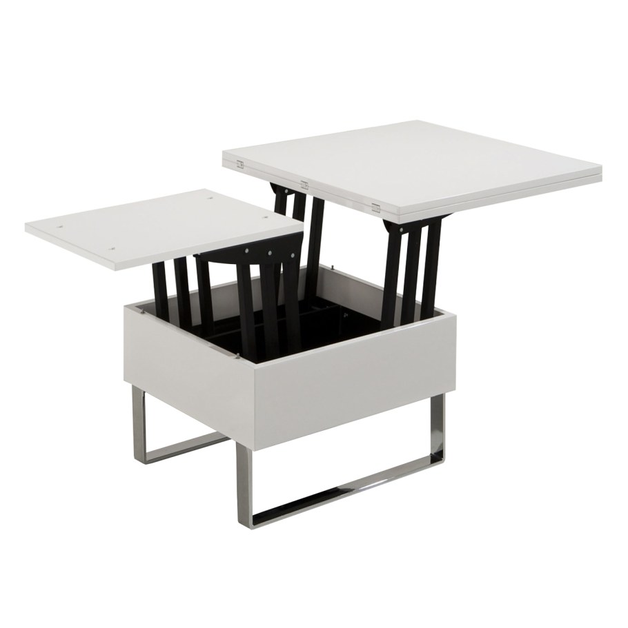 Стол-трансформер b2218 белый лак