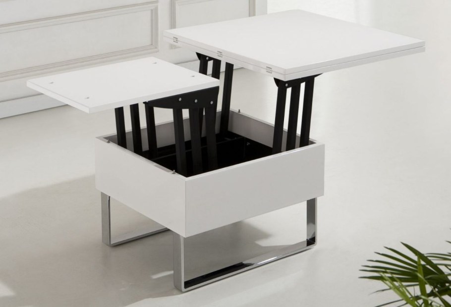 Стол-трансформер b2218 белый лак