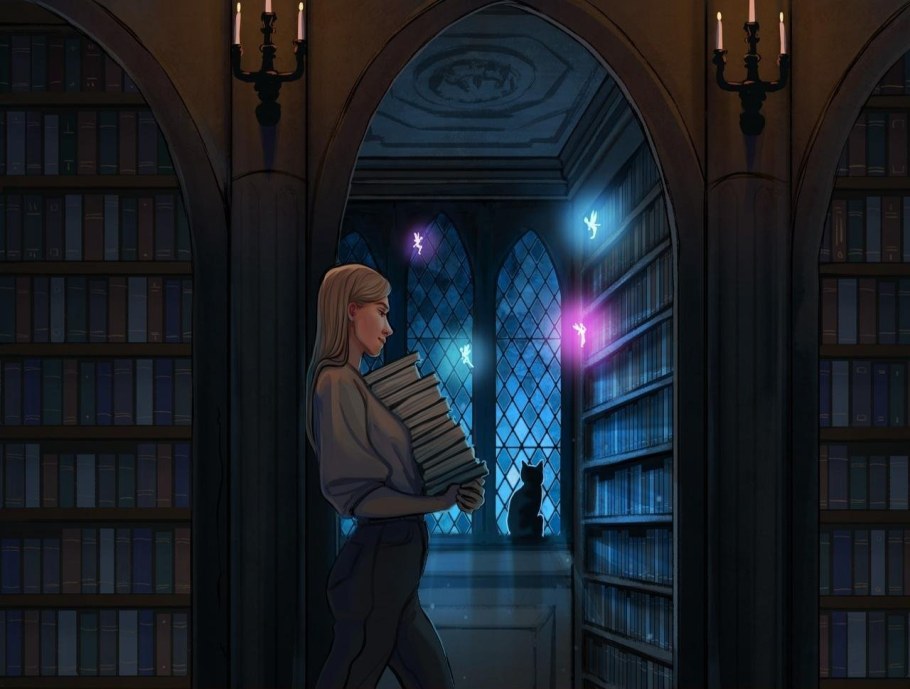 Салли Мортимер библиотекарша в волшебной школе