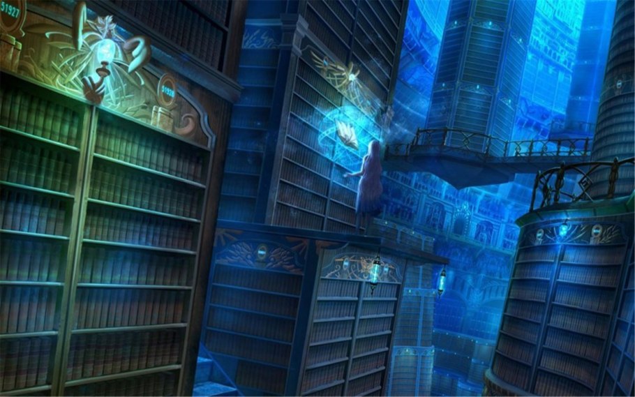 Старинная библиотека