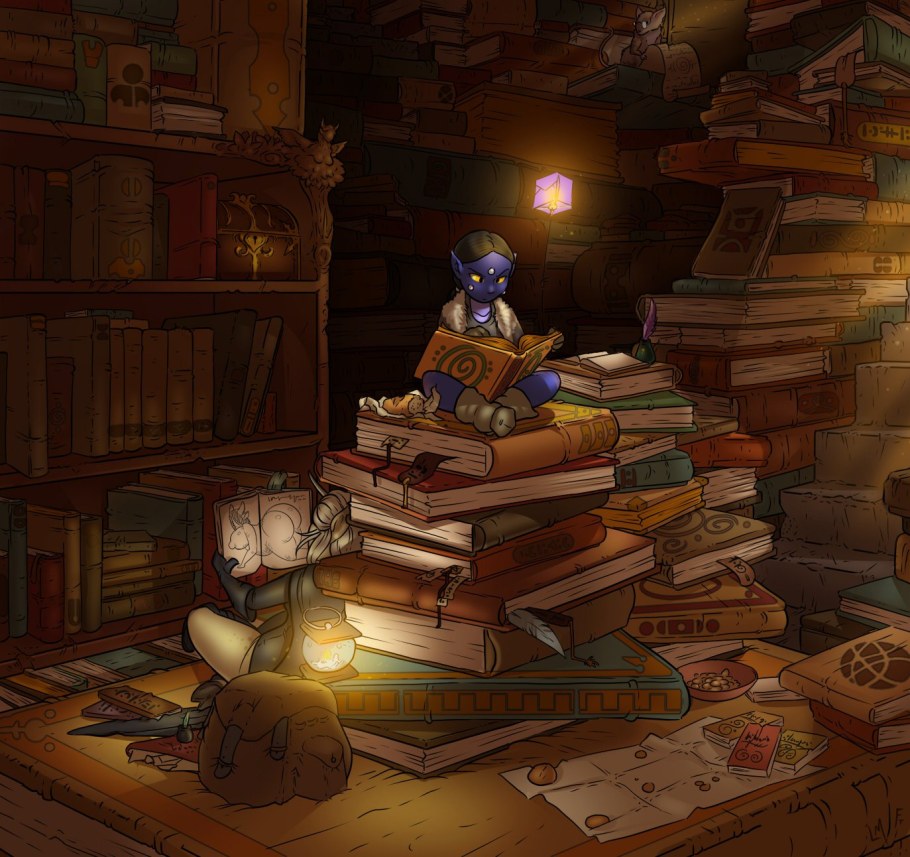 Волшебная библиотека