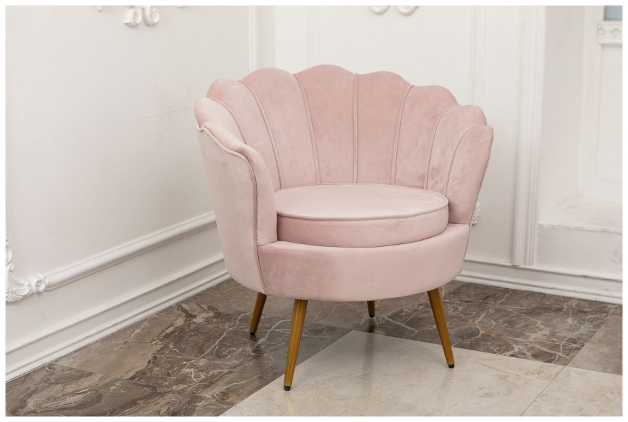 Стул Астор пыльная роза Velutto 19