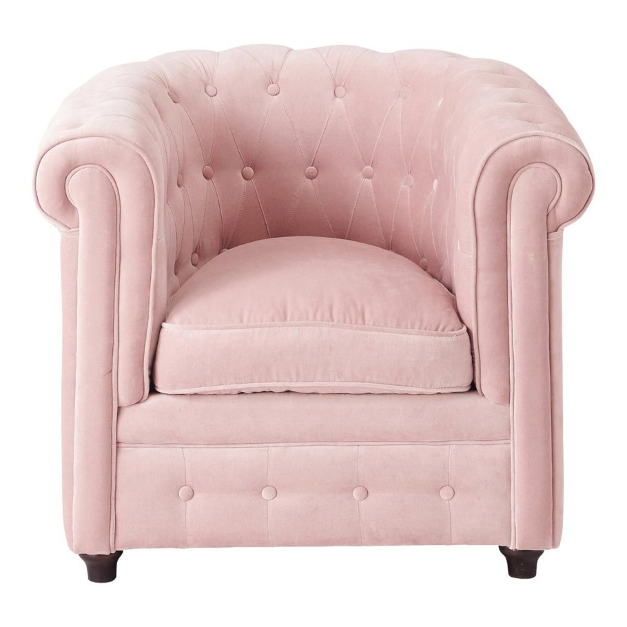 Кресло Банни Velvet Pink