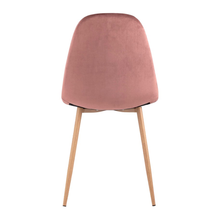 Стул Валенсия велюр пыльно-розовый