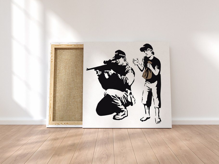 Известные картины Бэнкси