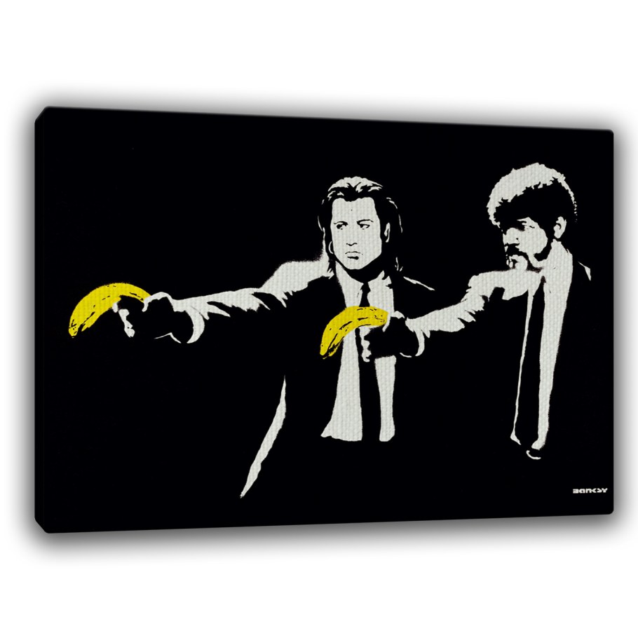 Картина Бэнкси Криминальное чтиво