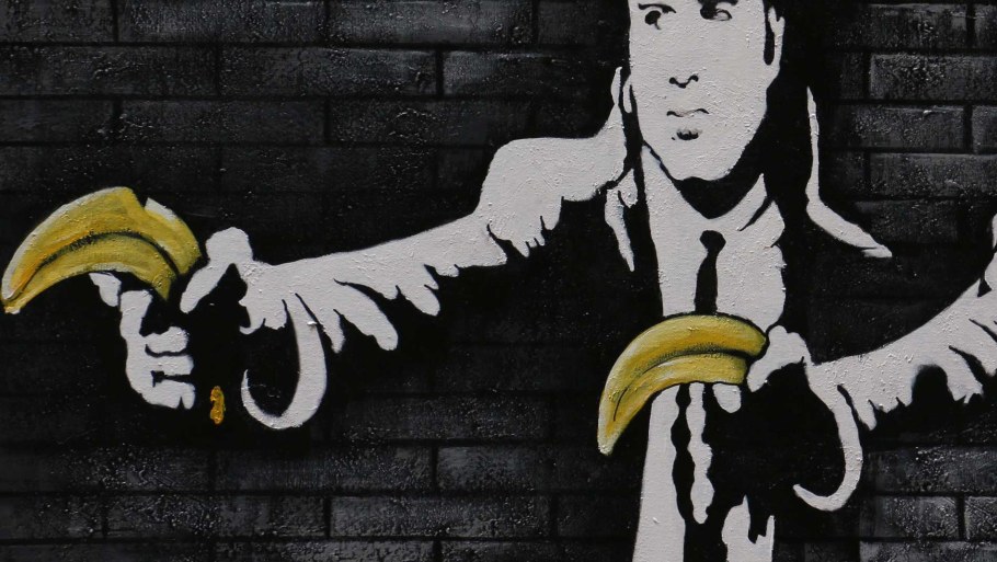 Рабочий стол Криминальное чтиво Бэнкси