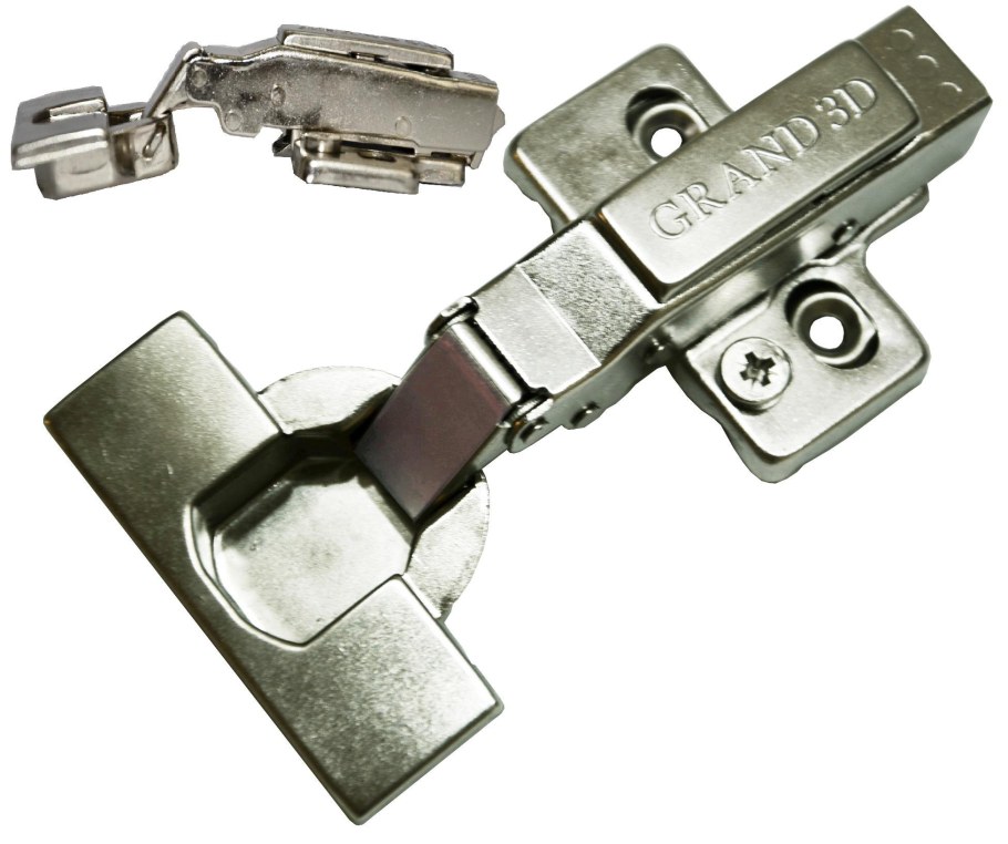 Петля накладная 110 градусов с доводчиком